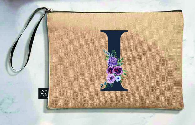 Sac à main Lettre I (Modèles variés) (25 × 18 × 1 cm)